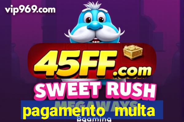 pagamento multa detran mg